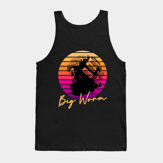 Big Worm Retro Tank Top by sopiansentor8